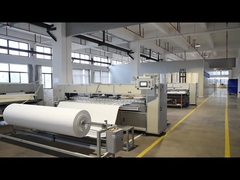 200 g/m2 Medios de filtragem de cartuchos de poeira revestidos com nanofibras de feltro de agulha