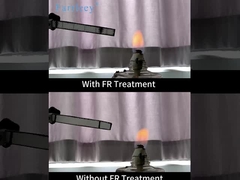 Filtragem de poeira com materiais de tratamento retardador de chama para salvaguardar a segurança industrial