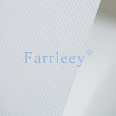 Qualidade Medios de filtragem de membrana de poliéster de ligação de espuma de fácil limpeza com alta eficiência de filtragem fábrica