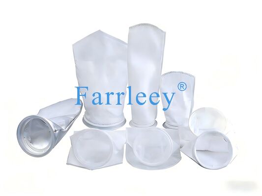 Qualidade Sacos de filtro de galvanização com material de polipropileno, fabricação sem óleo de silicone e anel de aço inoxidável soldado de precisão para filtração química fábrica