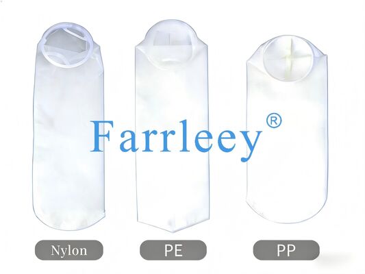 Qualidade Saco filtro líquido industrial com classificação de mícron de 800μm, material de polipropileno e vedação com anel de aço fábrica
